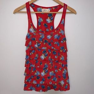 Floral Abercrombie tank